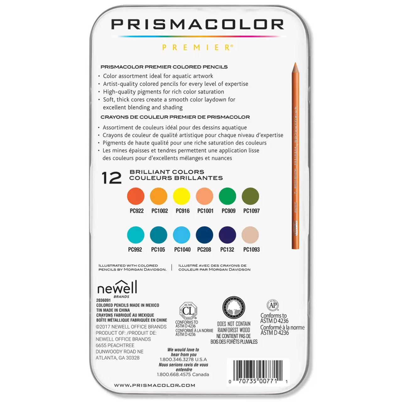 PRISMA COLOR UNDER THE SEA THEME COLOR PENCIL