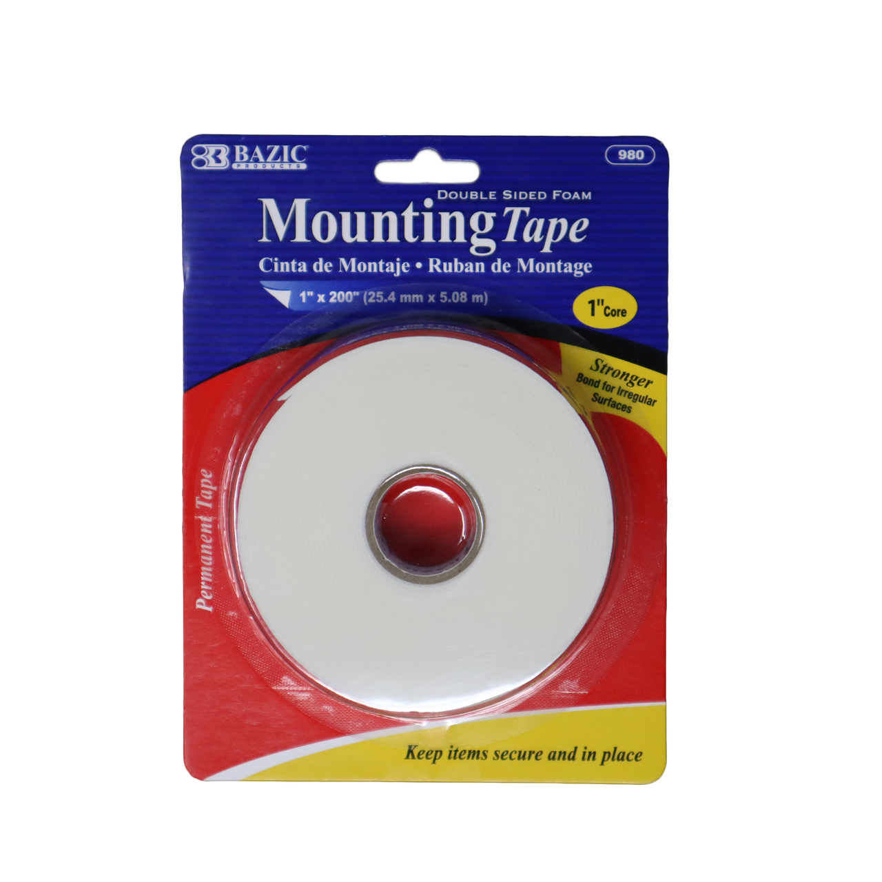 DOUBLE-SIDED FOAM MOUNTING TAPE