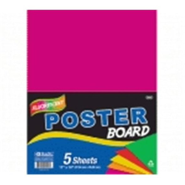 POSTER BOARD FLUORESCENT 11" X 14" PQ.5