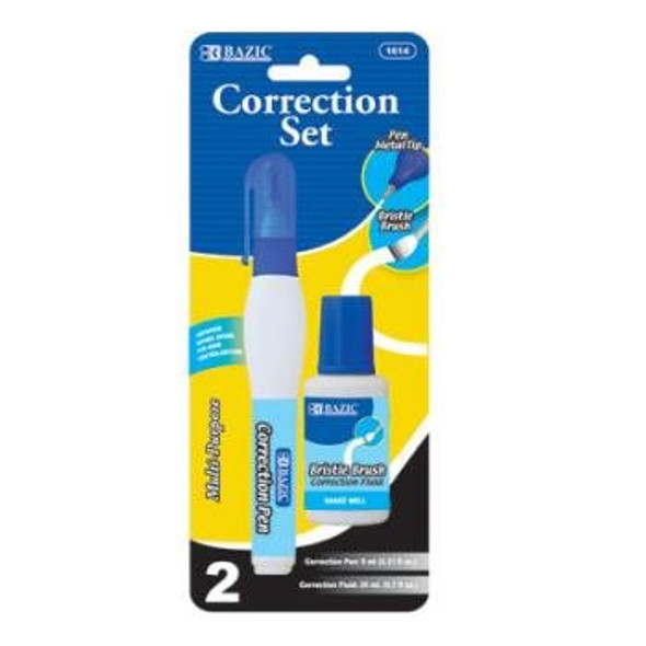 METAL TIP CORRECTION PEN & CORRECTION FLUID PQ.2