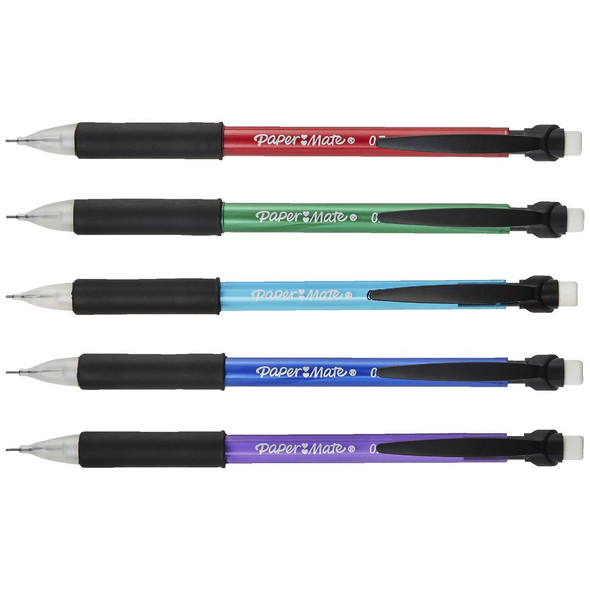 WB MECHANICAL PENCIL COMFORT .7MM 5CT ASST