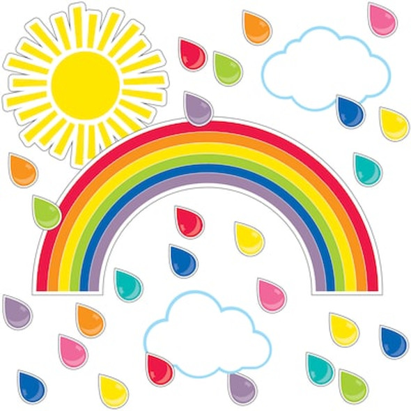 GIANT RAINBOW BULLETIN BOARD SET