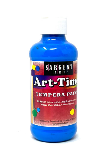 TEMPERA PAINT ART TIME TURQUIOSE