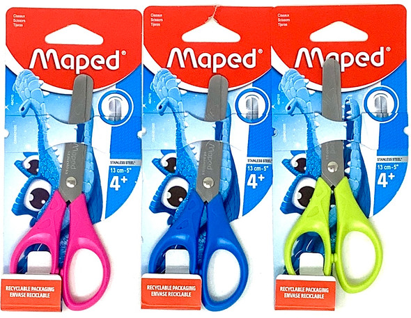 Maped Essentials Kids Scissors 5in Point