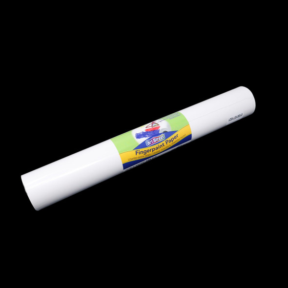 PRANG FINGERPAINT PAPER WHITE 16''X100'