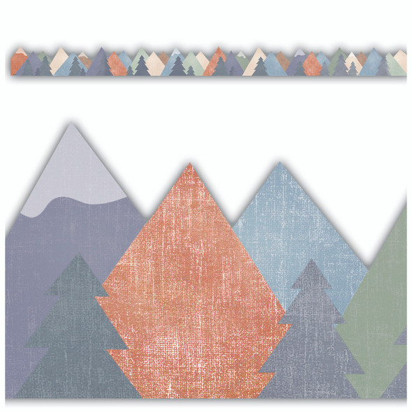 Moving Mountains Die-Cut Border Trim