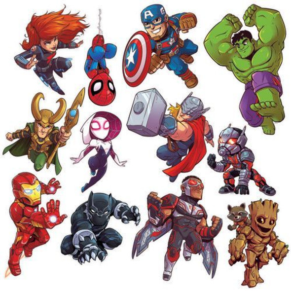 MARVEL SUPER HERO ADVENTURE 2 SIDED DECO KIT