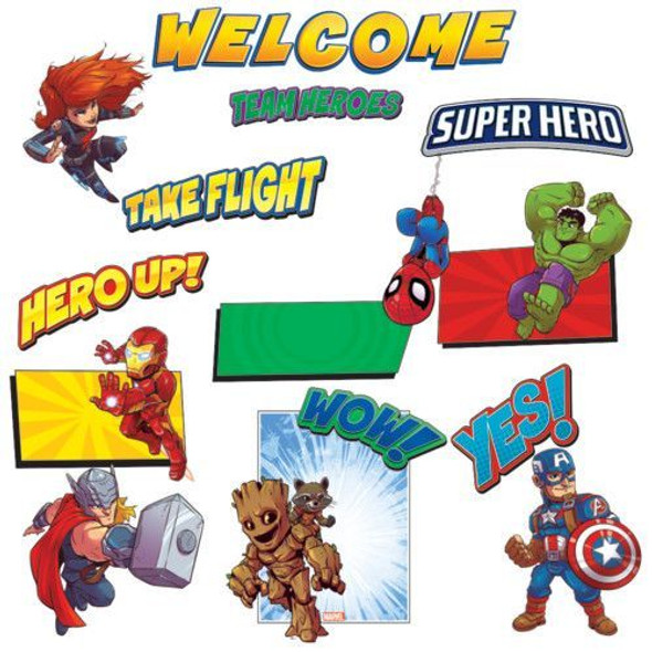 MARVEL SUPER HERO WELCOME BULLETIN BOARD