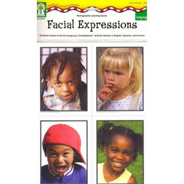 FACIAL EXPRESSIONS LEARNING CARDS