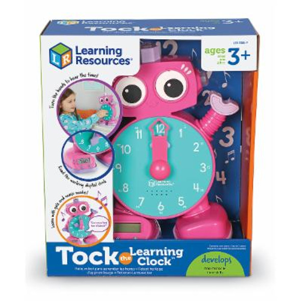 TOCK THE LEARNING CLOCK - PINK