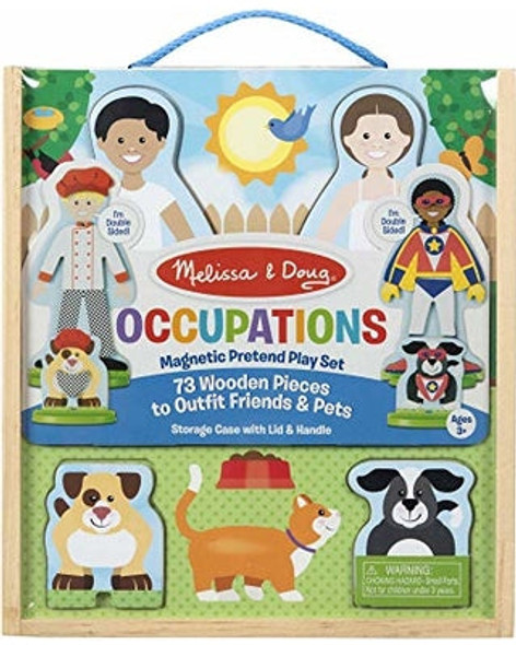 OCCUPATIONS MAGNETIC PRETEND PLAY SET