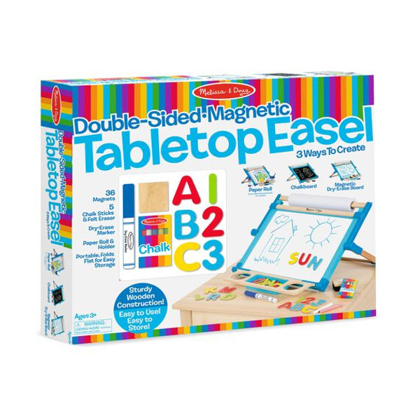 DELUXE DOUBLE-SIDED TABLETOP EASEL