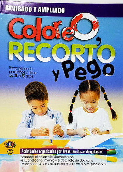LIBRO COLOREO,RECORTO Y PEGO