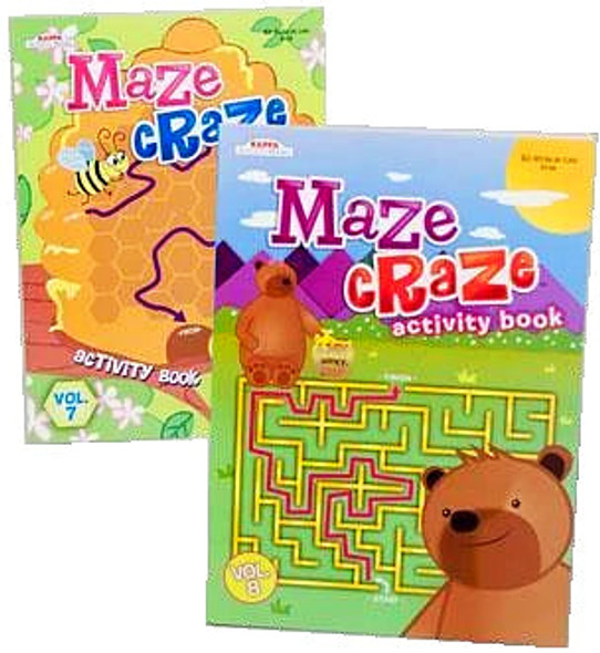 MAZE CRAZE ACTIVITY BOOK