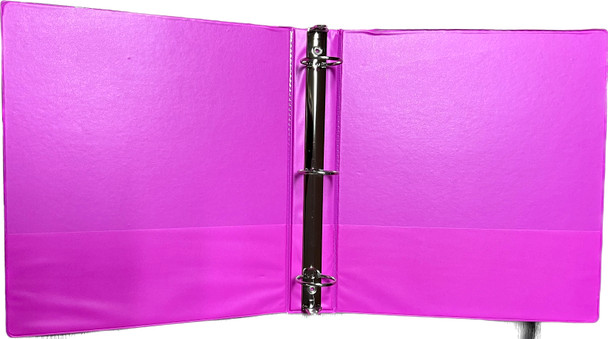 HARD VIEW BINDER 2" FUSCHIA