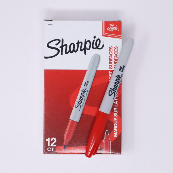 SHARPIE FINE RED CJ.12