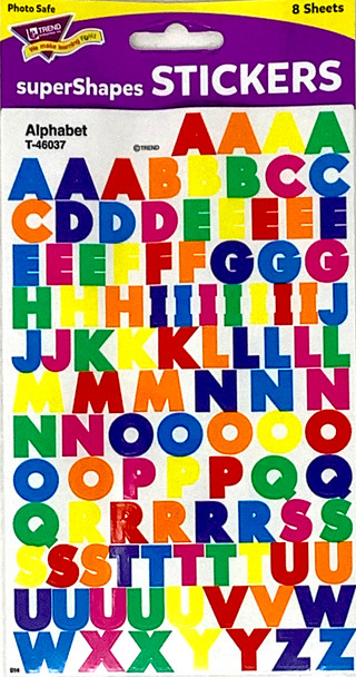 Alphabet superShapes Stickers