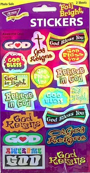 Awesome God Stickers