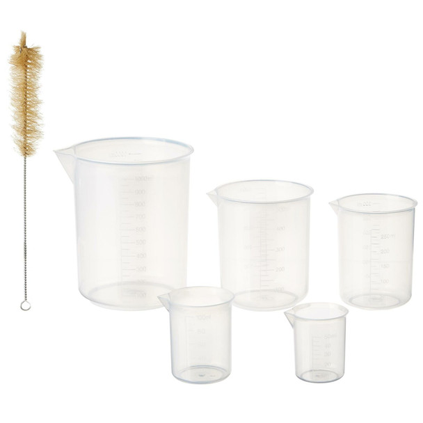 Plastic Beakers, 50mL-1000mL