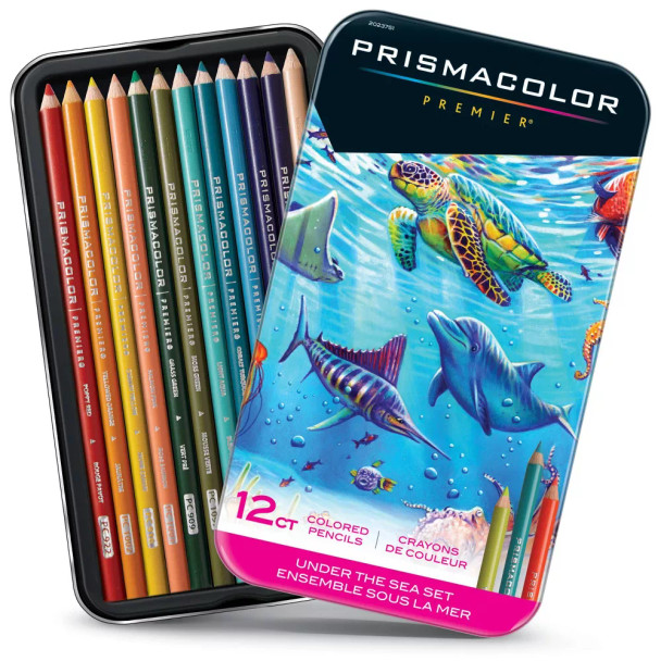 PRISMA COLOR UNDER THE SEA THEME COLOR PENCIL