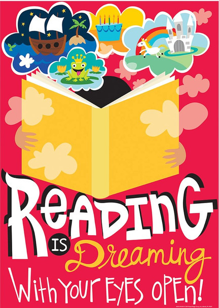 Reading Is Dreaming Poster 13" x 19''