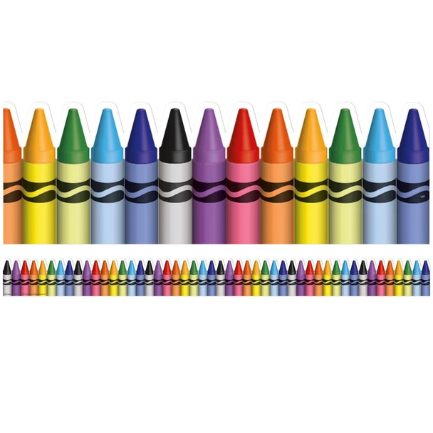 Crayola Crayons Extra Wide Trim