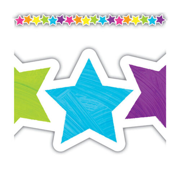 Brights 4Ever Stars Die-Cut Border Trim