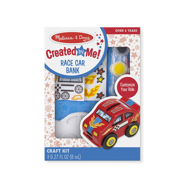 CREATED BY ME! RACE CAR BANK CRAFT KIT