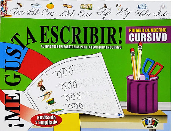 LIBRO ME GUSTA ESCRIBIR 1ER CUADERNO CURSIVO