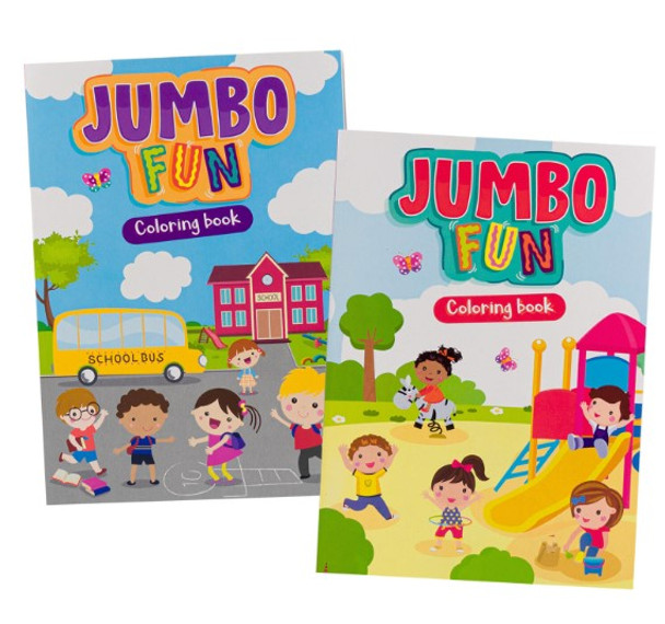 JUMBO FUN COLORING & ACTIVITY BOOK