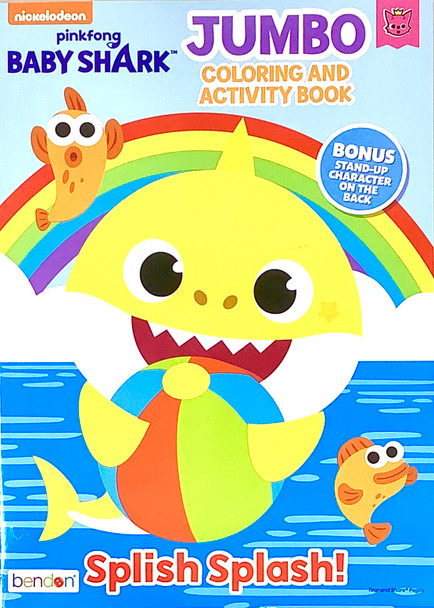 BABY SHARK JUMBO COLORING & ACTIVITY BOOK