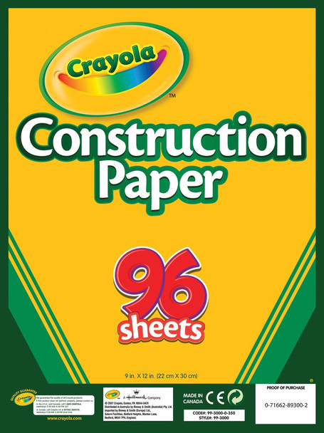 PAPEL CONSTRUCCION SURTIDO 96 HOJAS