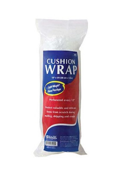 CUSHION BUBBLE WRAP 12" X 5 FT