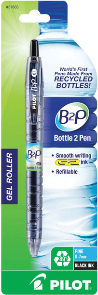 PT B2P GEL PEN BLACK FINE