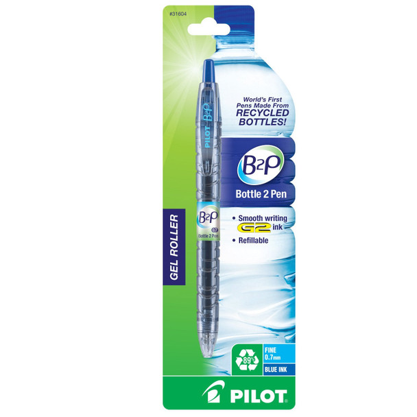 PT B2P GEL PEN BLUE FINE