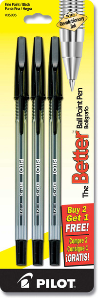 BETTER BALL POINT FINE BLACK PQ.3