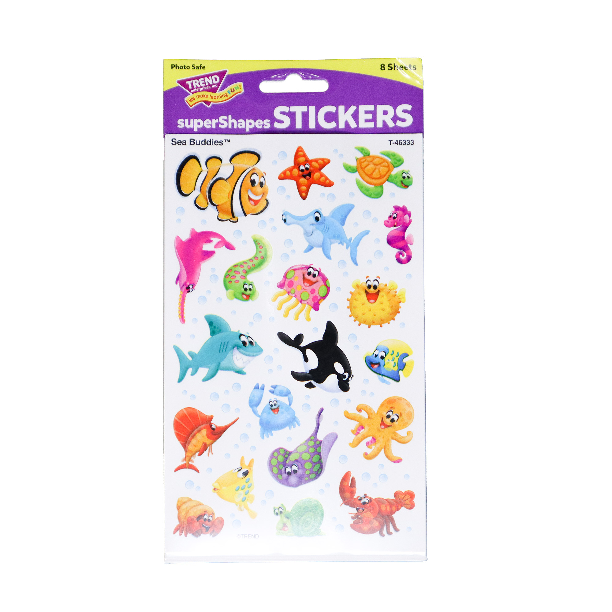 Happy Place Shape Stickers