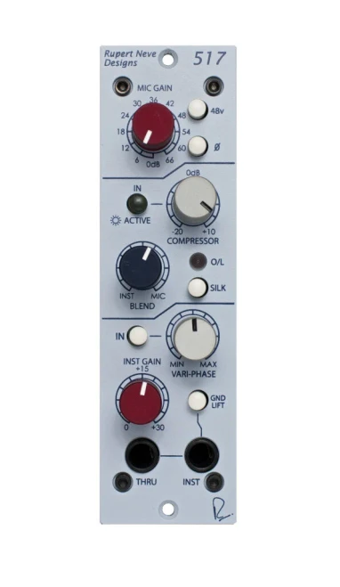 Ruper Neve Designs 517 Mic Pre / DI / Compressor