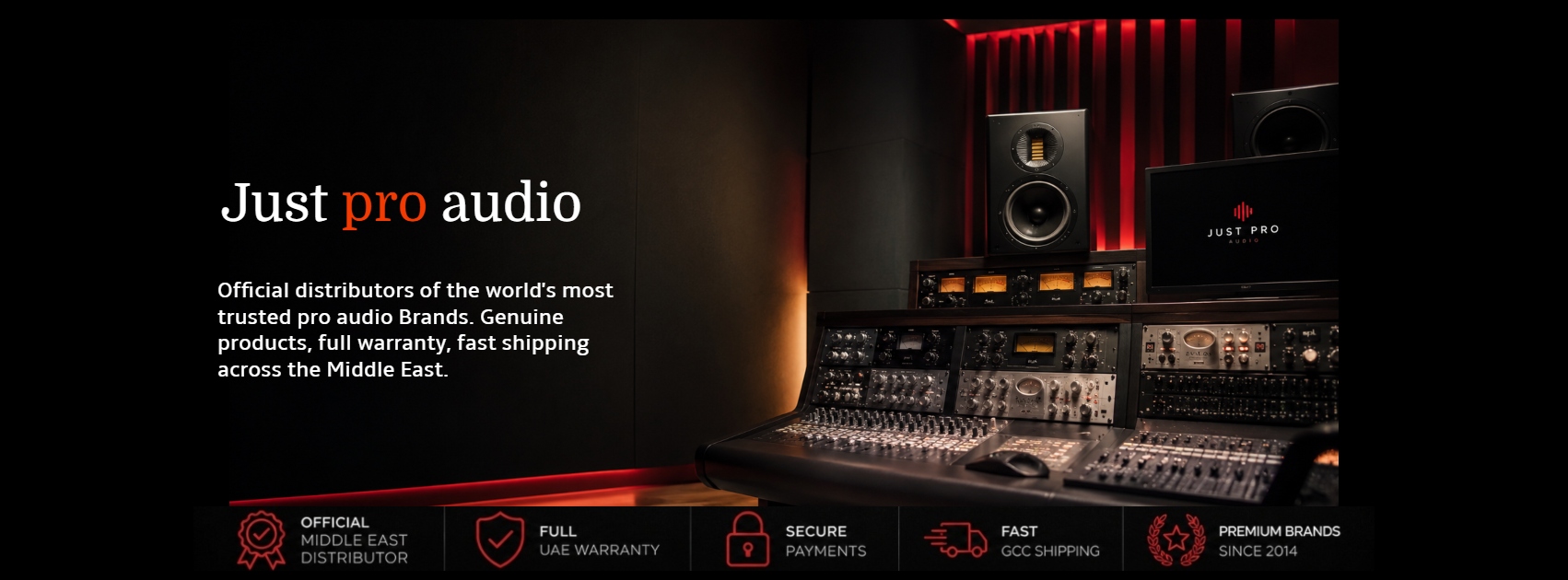 Just Pro Audio professional recording studio