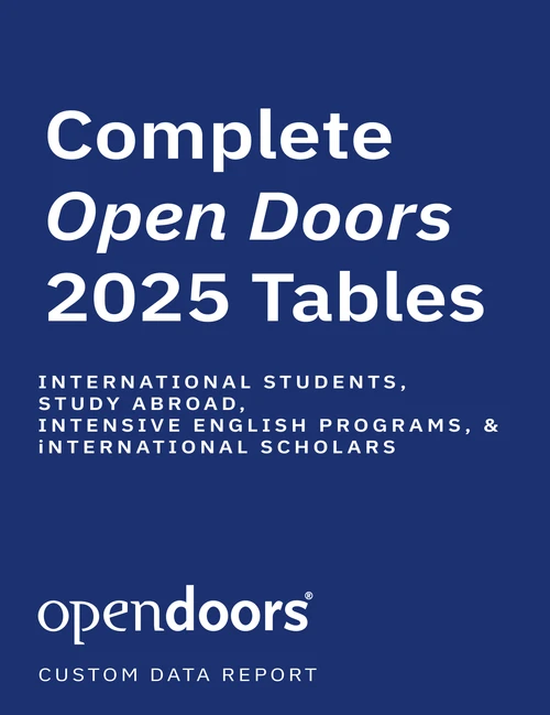 Open Doors 2025 Publication Data Report