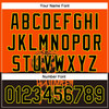 Personalized Baseball Jersey Halloween Pumpkin Party Costume Ideas - Orange Black Yellow