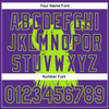 Personalized Baseball Jersey Halloween Spooky Party Costume Ideas - Purple Neon Green