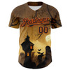 Personalized Baseball Jersey Halloween Horror Night Trick Treat Party Costume Ideas - Yellow Black