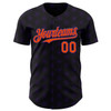 Personalized Baseball Jersey Halloween Spider Net Party Costume Ideas - Black Orange