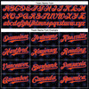 Personalized Baseball Jersey Halloween Spider Net Party Costume Ideas - Black Orange