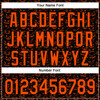 Personalized Baseball Jersey Halloween Pumpkin Party Costume Ideas - Black Orange