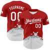 Personalized Baseball Jersey Urban City Edition Sports - Red White