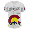 Personalized Baseball Jersey Urban City Edition Sports - White Black Red