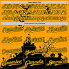 Personalized Baseball Jersey Halloween Spooky Pumpkin Bat - Yellow Black