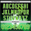 Personalized Baseball Jersey Halloween Spooky Zombies Scratch - Black Aurora Green